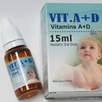 Vitamina Ad Gotas para niños